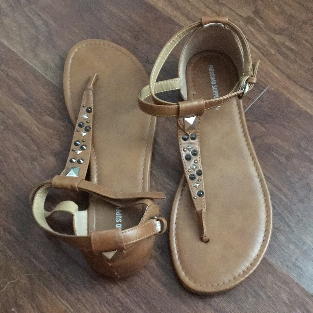 Adorable studded sandals